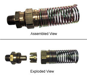 Haldex A86129 Reuseable Hose Fitting