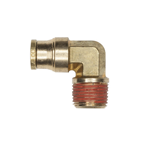 Haldex APB69F4X4 Brass Male 90° Elbow 1/4t 1/4p