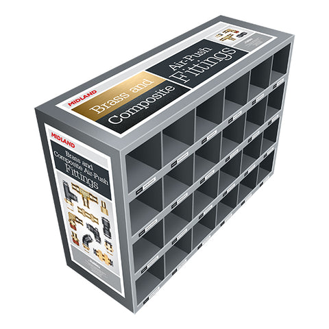 Haldex APFDC24 24 Bin Display Cabinet
