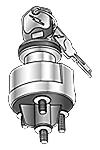 Haldex BE20097 Ignition Switch