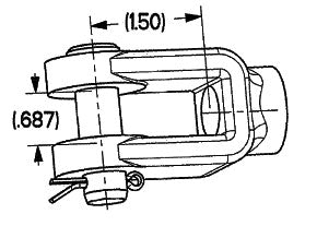 Haldex CF11 Clevis