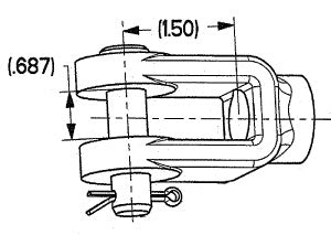 Haldex CF4 Clevis