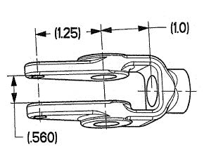 Haldex CF7 Clevis