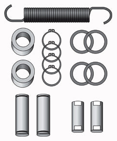 Haldex CQ67314 Brake Hardware Kit