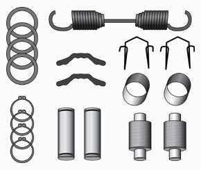 Haldex CQ67317 Brake Hardware Kit