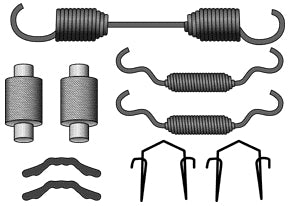 Haldex CQ6861 Brake Hardware Kit