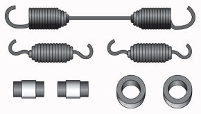 Haldex CQ69004 Brake Hardware Kit