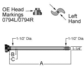 Haldex CS41362 Camshaft