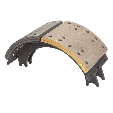 Haldex GC4311ER Relined Shoe For 16-1/2" Eaton Single Anchor Pin Tractor And Trailer (Low Mount) New Style, Remanufactured