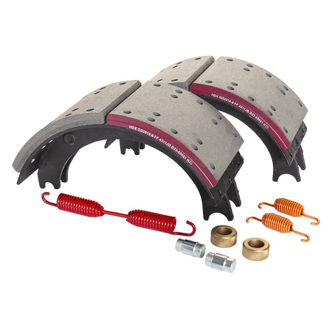 Haldex GD4311EG Relined Gripper Kit For 16-1/2" Eaton Single Anchor Pin Tractor And Trailer (Low Mount) New Style