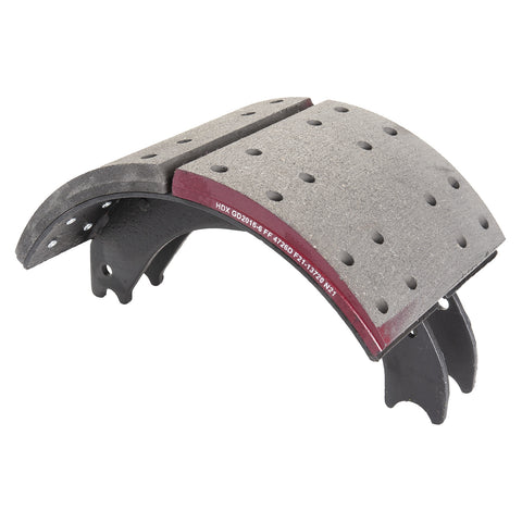 Haldex GD4726ES2R Relined Shoe For 16-1/2" Eaton "Esii", Remanufactured