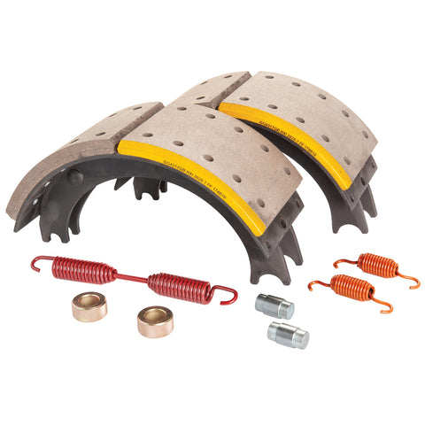 Haldex GG4317EG Relined Gripper Kit For 16-1/2" Eaton Single Anchor Pin Tractor And Trailer (Low Mount) New Style, Remanufactured