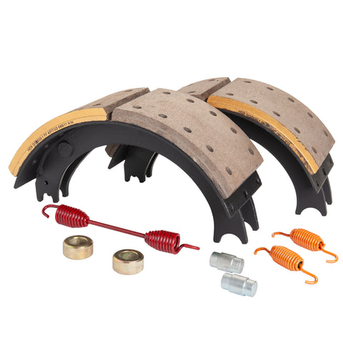 Haldex GG4317EHMG Relined Gripper Kit For 16-1/2" Eaton Single Anchor Ford, Offset Pin (High Mount), Remanufactured