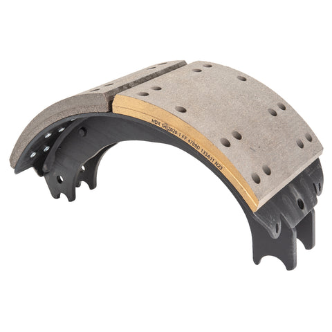 Haldex GG4709ESR Relined Shoe For 16-1/2" Eaton "Es", Remanufactured