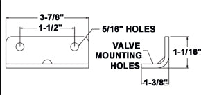 Haldex K202001 Mounting Bracket