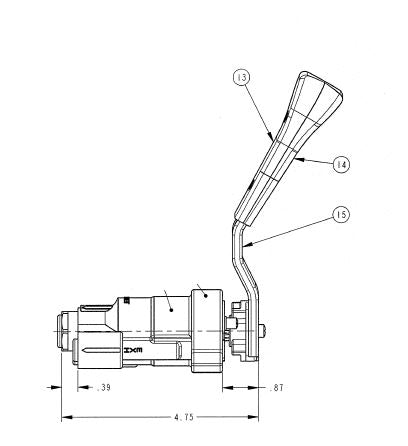 Haldex KN20545 Hand Operated Valve