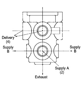 Haldex KN22100 Foot Operated Valve