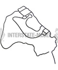 Navistar 1842910C1 Gasket - Front Cover Interstate Mcbee