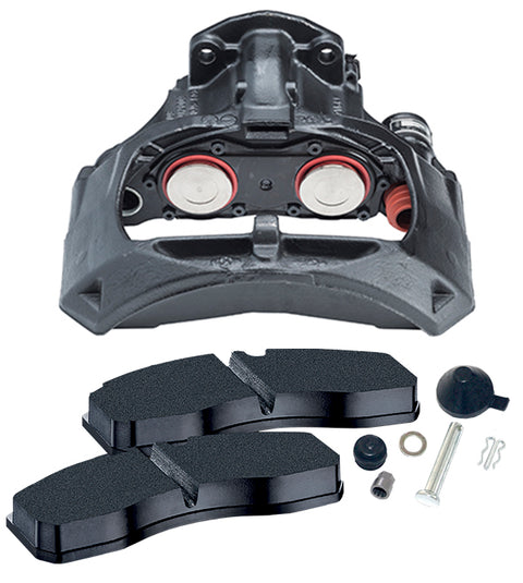Haldex RDB003809XHD Brake Caliper With Pads Reman