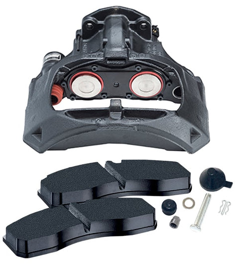 Haldex RDB003810XHD Brake Caliper With Pads Reman