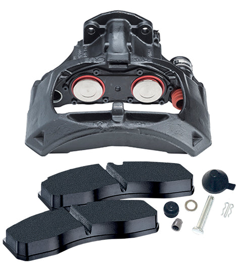 Haldex RDB003811XHD Brake Caliper With Pads Reman