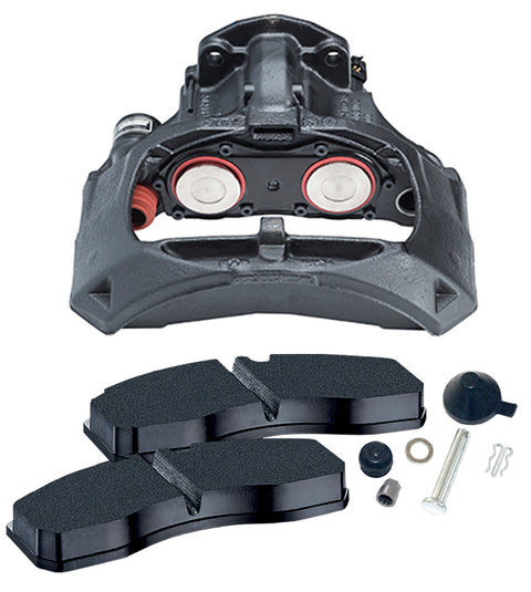 Haldex RDB003812XCV Brake Caliper With Pads Reman