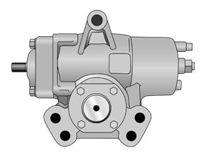 Haldex RG64032X Trw/Ross Steering Gear, Remanufactured