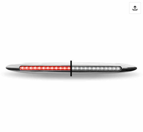 17" Red Marker Slim LED Trux TLED-FX78