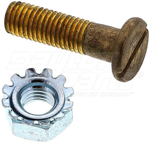 Dayton Parts 01-617 Brake Block Bolt - 1/4-28 X 1.00 Brass Keps 100 Pieces In Box