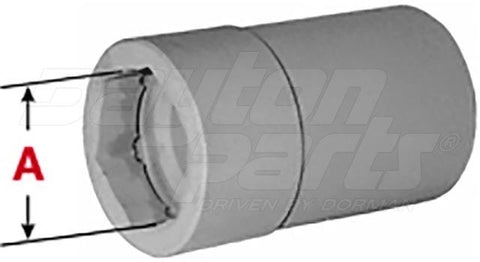 Dayton Parts 11-1810 Tool - Socket Wheel Nut 1-1/2