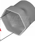 Dayton Parts 11-1901 Tool - Axle Nut Wrench 2-3/32 6pt