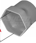 Dayton Parts 11-1904 Tool - Axle Nut Wrench 2-9/16 6pt