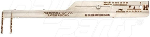Dayton Parts 11-8050 Tool - Air Disc Pad/Rotor Measuring