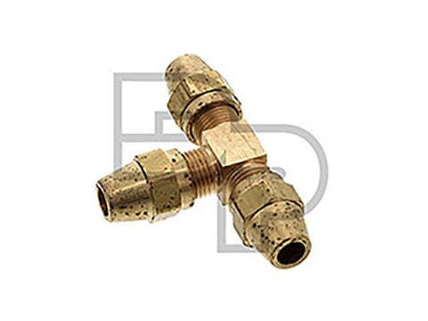 Dayton Parts 12-16406 Union Tee Fitting - 3/8 In.