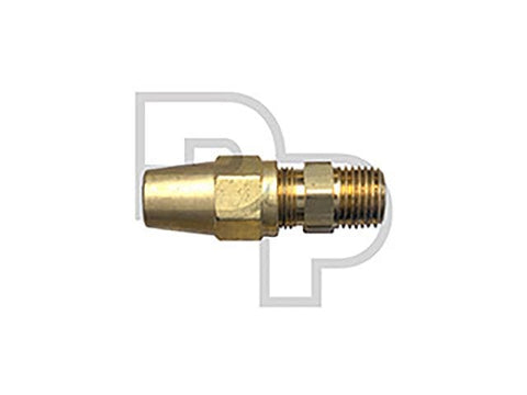 Dayton Parts 12-16801 Male Connector Air Fitting - 1/4 In. X 3/8 In.