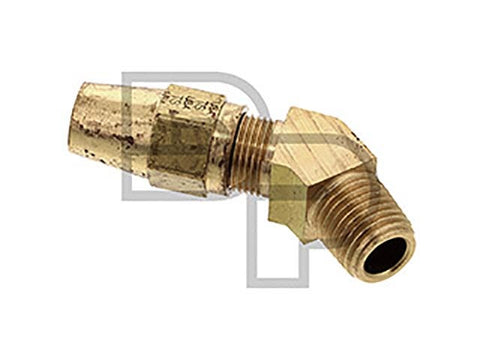 Dayton Parts 12-17701P Male Elbow Fitting - 3/8 In. X 1/4 In. 45 Degrees