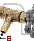Dayton Parts 12-20105 Cooling Shut Off Valve - 3/4 In. X 1/2 In.