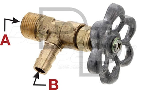 Dayton Parts 12-20105 Cooling Shut Off Valve - 3/4 In. X 1/2 In.