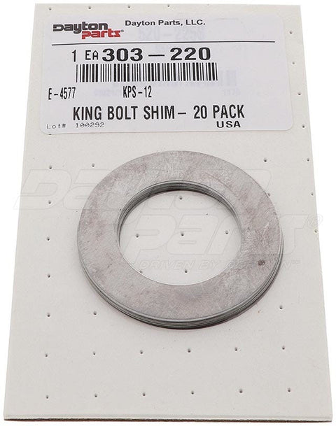 Dayton Parts 303-220 King Pin Shim Kit- 20 Pieces