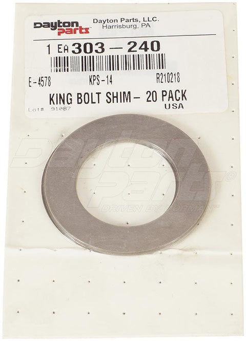 Dayton Parts 303-240 King Pin Shim Kit- 20 Pieces