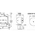 Dayton Parts 352-8463 Air Spring - Rolling Lobe