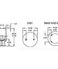 Dayton Parts 352-8724 Air Spring - Rolling Lobe