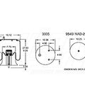 Dayton Parts 352-8744 Air Spring - Rolling Lobe