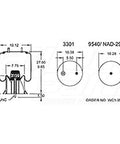 Dayton Parts 352-8749 Air Spring - Rolling Lobe