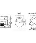 Dayton Parts 352-8753 Air Spring - Rolling Lobe
