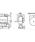 Dayton Parts 352-8829 Air Spring - Rolling Lobe