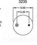 Dayton Parts 352-8903 Air Spring - Rolling Lobe