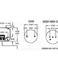 Dayton Parts 352-8922 Air Spring - Rolling Lobe