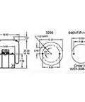 Dayton Parts 352-8984 Air Spring - Rolling Lobe