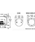 Dayton Parts 352-9092 Air Spring - Rolling Lobe
